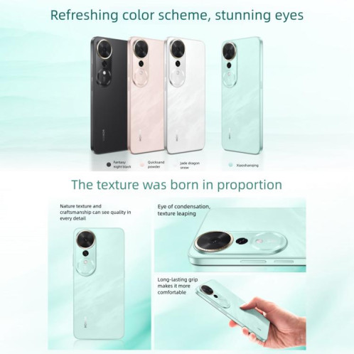 Honor Play 70 Plus, 12 Go + 256 Go, lecteur d'empreintes digitales latéral, écran 6,77 pouces, MagicOS 9.0, Snapdragon 6s Gen 3 Octa Core, réseau : 5G, NFC, OTG (noir) SH451B718-013